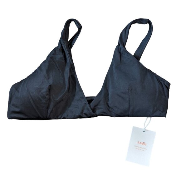 Andie Swim The Belmar Top Black Size Medium - Picture 4 of 9